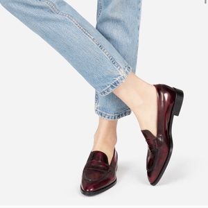 Everlane Penny loafer in oxblood